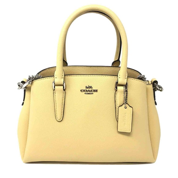 Coach Handbags - Coach Mini Sage Carryall Crossgrain Leather Bag